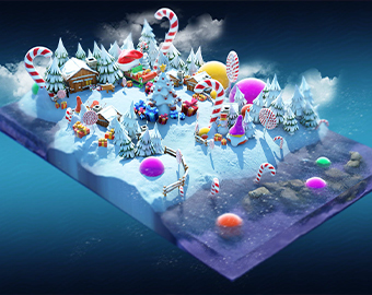 Gamified quiz builder interface sample